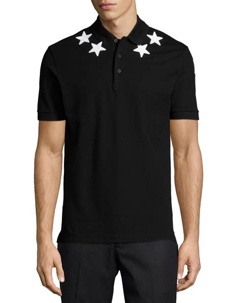 givenchy star shirt polo|Givenchy polo men.